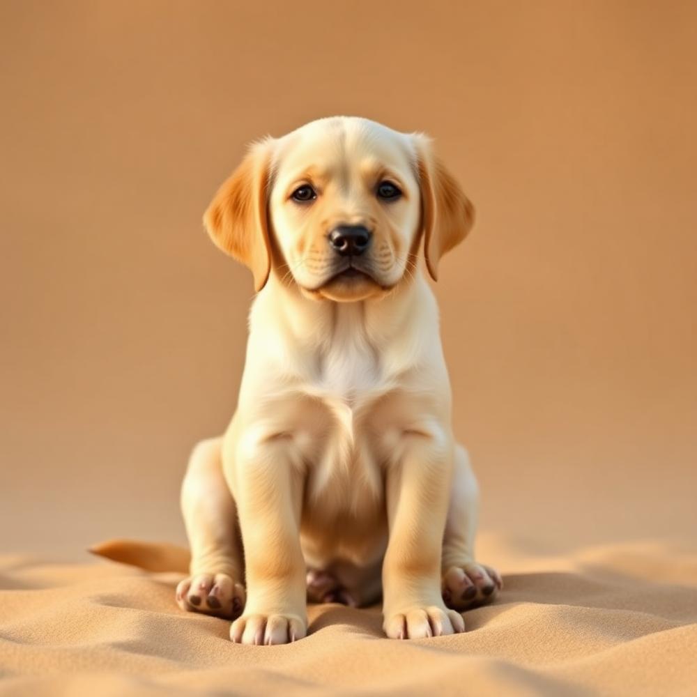 Cachorro Labrador Retriever Dorado